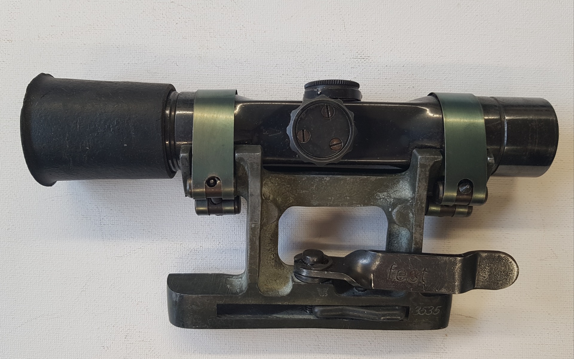 GERMAN ZF 4 SNIPER SCOPE AND MOUNT FOR THE G/K43 RIFLE