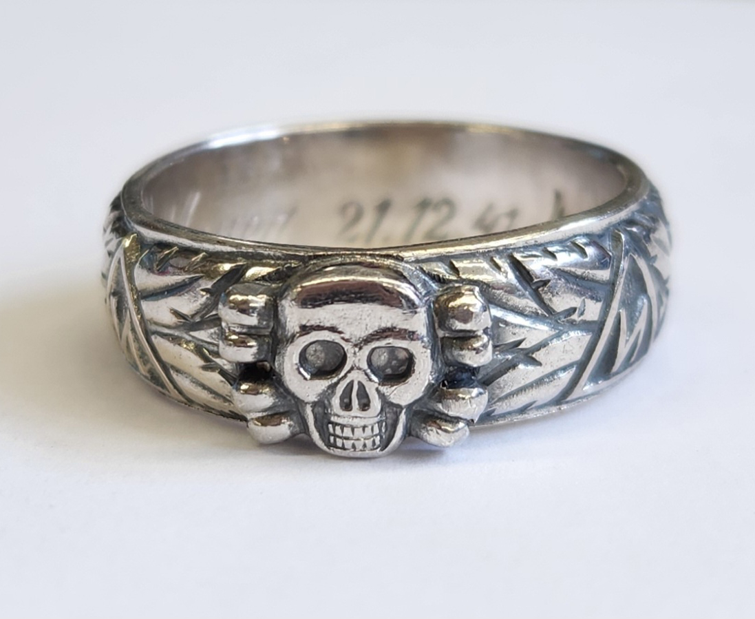 GERMAN WW2 6th SS MOUNTAIN DIVISION NORD RING 