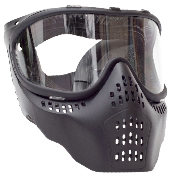 AIRSOFT MASK WITH CLEAR LENS