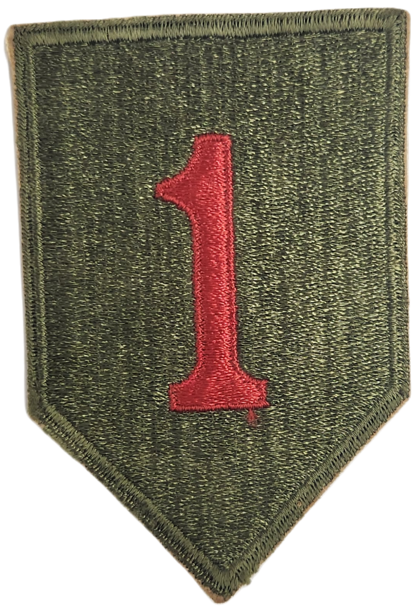 AMERICAN 1ST INFANTRY DIVISION PATCH THE BIG RED ONE 
