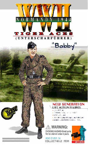 BOBBY WOHL GERMAN DRAGON ACTION FIGURE WW11 TIGER ACE