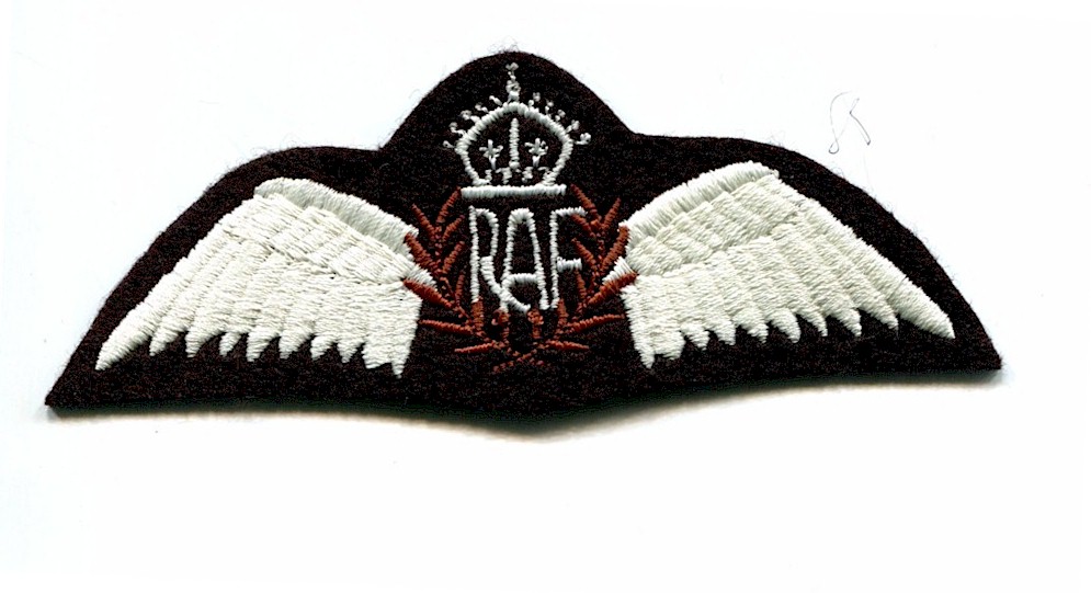 BRITISH RAF PILOT'S WINGS