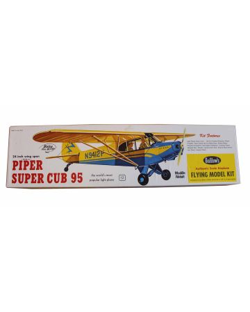 PIPER SUPER CUB 95 BALSOM WOOD MODEL BY GUILLOWS