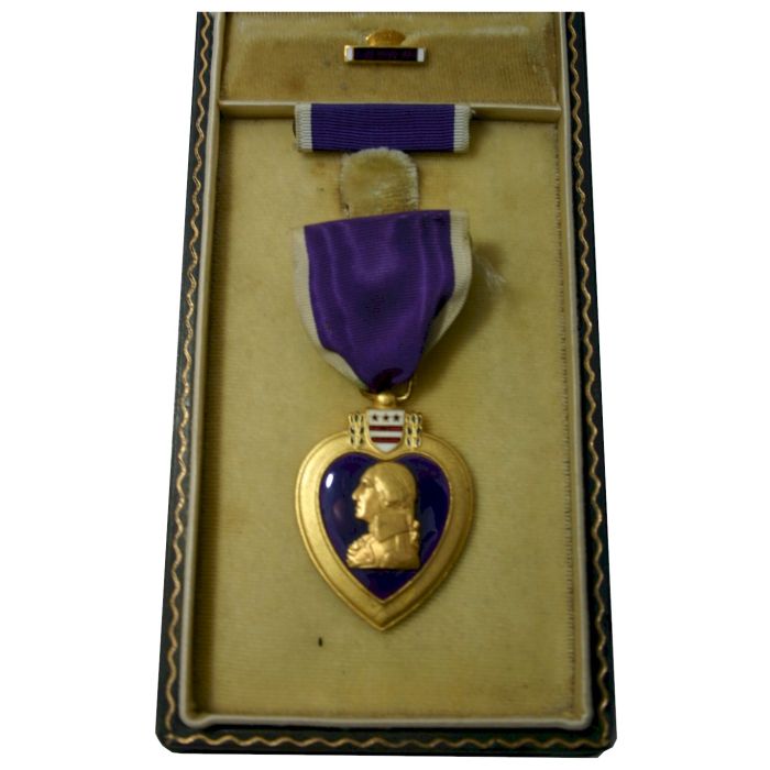 US Orden Purple Heart Medal Miniaturorden US-System A19-024 