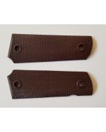 AMERICAN WW11 PISTOL GRIPS FOR COLT .45 - BROWN