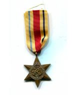 BRITISH CANADA WWII AFRICA STAR MEDAL FOR ACTIVE SERVICE AGAINST ROMMEL IN THE DESERT