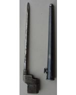 British #4 MK 2 Lee-Enfield Spike Bayonet &metal sheath
