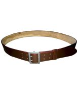 WW11 GERMAN OFFICERS LUFTWAFFE OR ARMY BROWN LEATHER BELT
