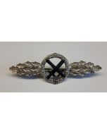 GERMAN AIR TO GROUND SUPPORT CLASP - Silver
