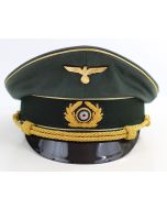 GERMAN ARMY GENERAL VISOR CAP