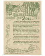 GERMAN FOLK LORE POSTCARDS FROM WW11 WITH WRITTEN LETTERS TO BACK HOME
