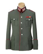 GERMAN WW2 OFFICER WALKING OUT TUNIC -5 Button