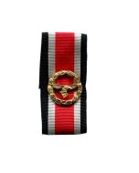 GERMAN LUFTWAFFE HONOR ROLL CLASP WITH RIBBON