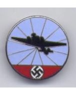 GERMAN LUFTWAFFE AIRCRAFT WARNING SERVICE BADGE REICHSLUFTSCHUTZ