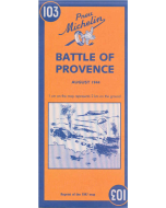 MAP BATTLE OF PROVENCE August 1944