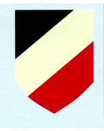 NATIONAL TRICOLOR GERMAN WWII DRY TRANSFER