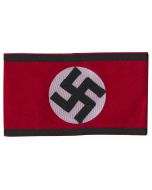 NAZI SS WOOL ARM BAND WITH SWASTICA