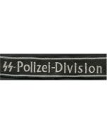 POLIZEI 4.SS DIVISION CUFF TITLE
