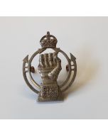 ROYAL CANADIAN ARMOURED CORPS CAP BADGE WWII R.C.A.C. TINNIE