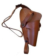 US WW2 M3 COLT 1911 .45 BROWN LEATHER SHOULDER HOLSTER (RIGHT)