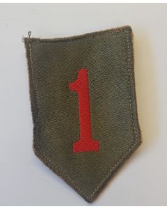 ORIGINAL GERMAN MADE 1ST INFANTRY DIVISION PATCH