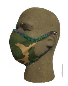 FACE MASK WASHABLE CAMO MATERIAL 