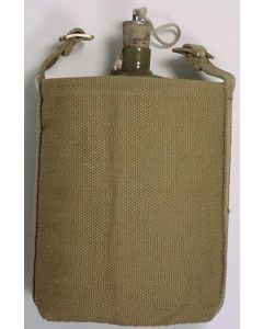 BRITISH WWII AIRBORNE WATER BOTTLE AND COVER