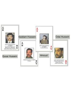IRAQI MOST WANTED DECK OF CARDS