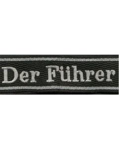 DER FUHRER 4.SS REGIMENT OF 2.SS DIVISION CUFF TITLE