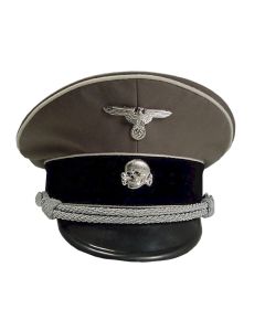 WAFFEN SS OFFICER'S VISOR CAP INFANTRY ww2