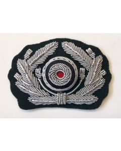 GERMAN ARMY OFFICERS CAP WREATH CAP INSIGNIA