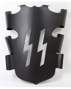 Plaque métal Allemand ww2 39-45 Neuve 20cm x 30cm casque german metal sign 