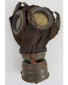 GERMAN WWI MODEL 17 GAS MASK AND FILTER 