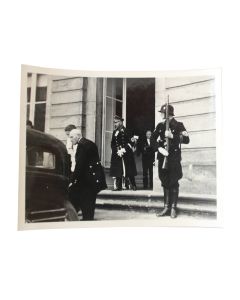 VINTAGE 1936 ORIGINAL REAL PHOTOGRAPH OF HEINRICH HIMMLER 