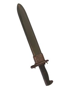 WWII M1 GARAND BAYONET IN M7 SCABBARD WITH MAKER MARKS A.F.H. 