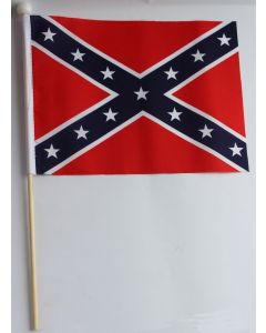 AMERICAN CONFEDERATE HAND HELD FLAG