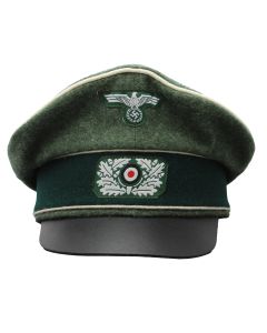 GERMAN WW2 HEER NCO/EM CRUSHER CAP  