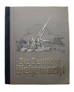 DIE DEUTSCHE WEHRMACHT CIGARETTE CARD BOOK (THE GERMAN WEHRMACHT) IGARATTEN-BILDERDIENST, DRESDEN, JANUARY 1, 1936