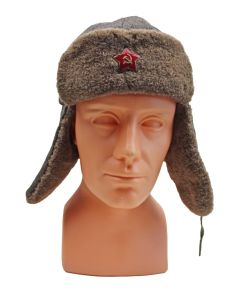 USSR Russian Soviet WWII Unshanka winter hat. 