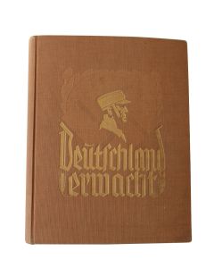  "DEUTSCHLAND ERWACHT" ERNST ROHM VERSION CIGARETTE CARD ALBUM 1933 WERDEN, KAMPF UND SIEG DER  NSDAP