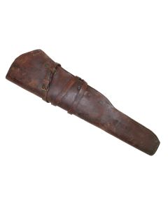 US M1 GARAND RIFLE LEATHER JEEP SCABBARD CARRIER JQMD 1943