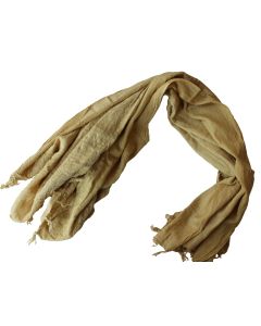 BRITISH SCARF WITH FRINGES - SHEMAGE