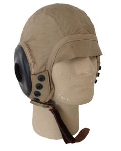 Original U.S. WWII USAAF Aviator Summer Flight Helmet ANH-15