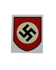 NATIONAL SOCIALIST PARTY SHIELD HELMET DECAL