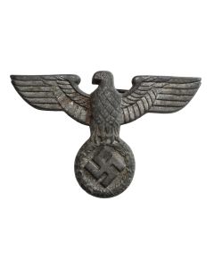 NSDAP 1936 PATTERN POLITICAL CAP EAGLE MAKER MARKED RZM M1/111