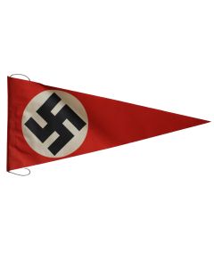 WW2 GERMAN PAPER BUNTING FLAG - ORIGINAL