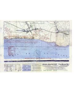 MAP OMAHA BEACH-WEST ( VIERVILLE-SUR-MER)