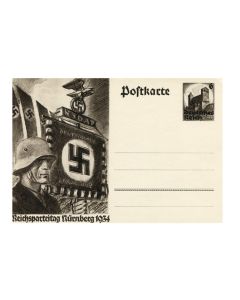 REICHSPARTEITAG FLUENBERG 1934 POSTCARD