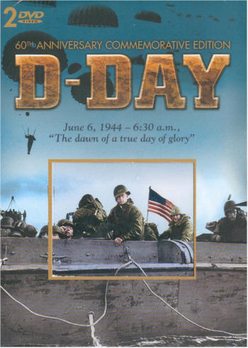 D-DAY 60th Anniversary Commemorative Edition Set of 2 DVD's