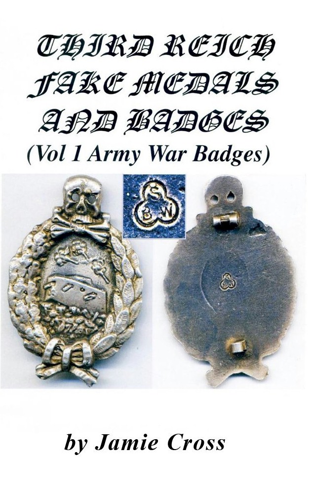THIRD REICH FAKE MEDALS AND BADGES BOOKLET ww11